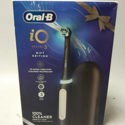 BOXED ORAL B IO SERIES 3 TOOTHBRUSH