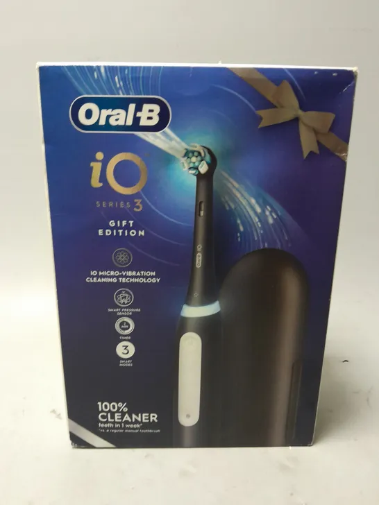 BOXED ORAL B IO SERIES 3 TOOTHBRUSH