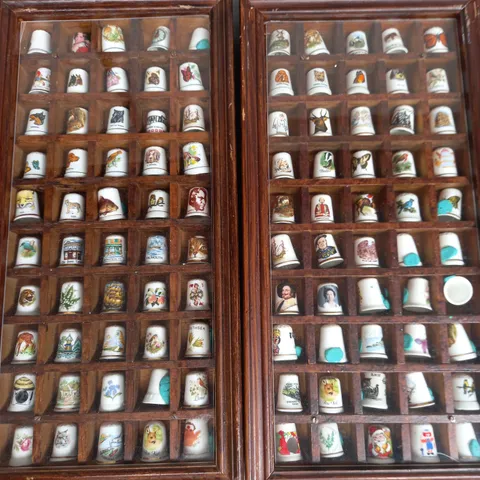 LARGE QUANTITY OF ASSORTED THIMBLES 