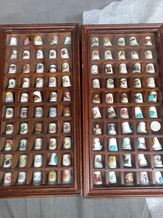 LARGE QUANTITY OF ASSORTED THIMBLES 