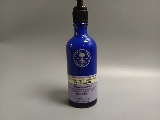 APPROXIMATELY 6 NEALS YARD REJUVINATING FRANKINCENSE FACE WASH (100ml)