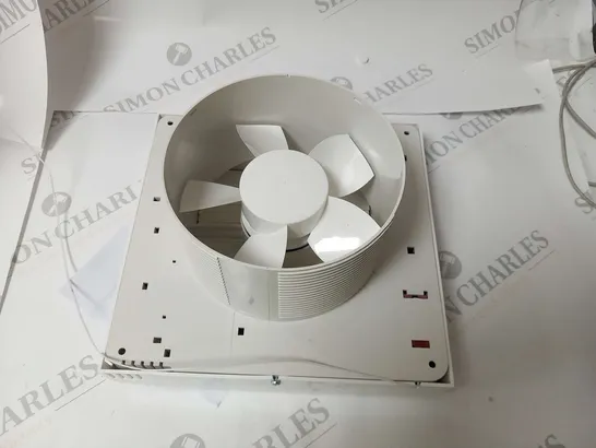 BOXED AIR VENT 150MM FAN WITH SHUTTER AND PULLCORD