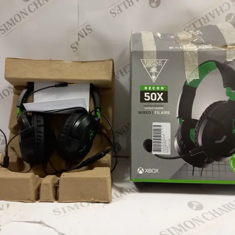 TURTLE BEACH RECON 50X WIRED GAMING HEADSET DESIGNED FOR XBOX 