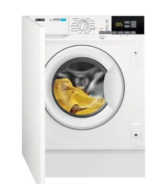 ZANUSSI INTEGRATED 8KG / 4KG WASHER DRYER WITH 1600 RPM - WHITE - E RATED Model Z816WT85BI RRP £775