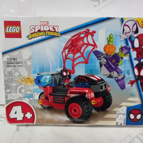 LEGO MARVEL SPIDEY AMAZING FRIENDS 10781 SPIDER-MAN'S TECHNO TRIKE