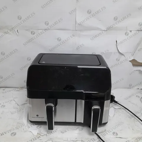 BOXED OUTLET COOK'S ESSENTIALS DUAL AIR FRYER