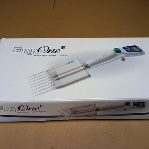 BOXED ERGO ONE ELECTRONIC MULTI-CHANNEL PIPETTE