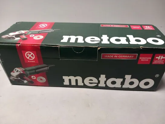 BOXED METABO WP-11-125 QUICK ANGLE GRINDER