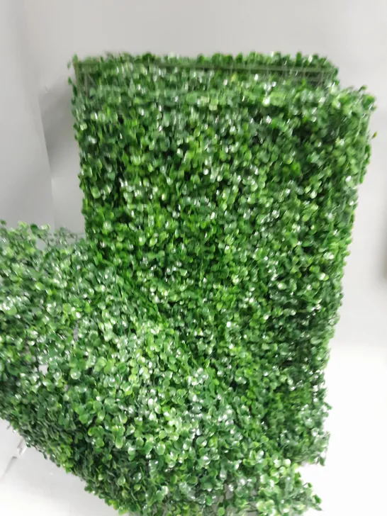 APPROXIMATELY 5 ARTIFICIAL FOLIAGE WALL PANELS 