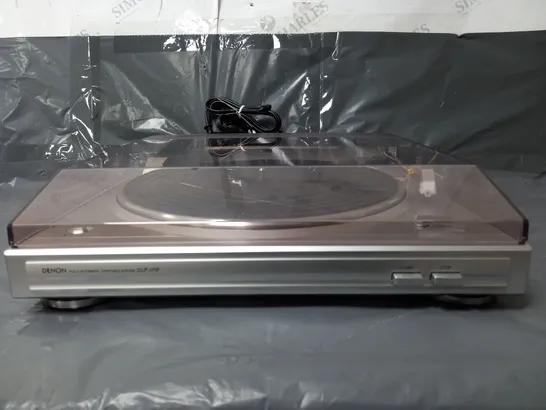 DENON DP29F SILVER TURNTABLE RRP £119