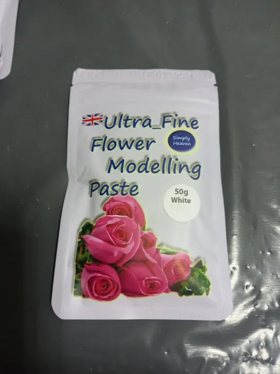 APPROXIMATELY 17 SIMPLY HEAVEN ULTRA-FINE FLOWER MODELLING PASTE IN ASSORTED COLOURS 50G EACH