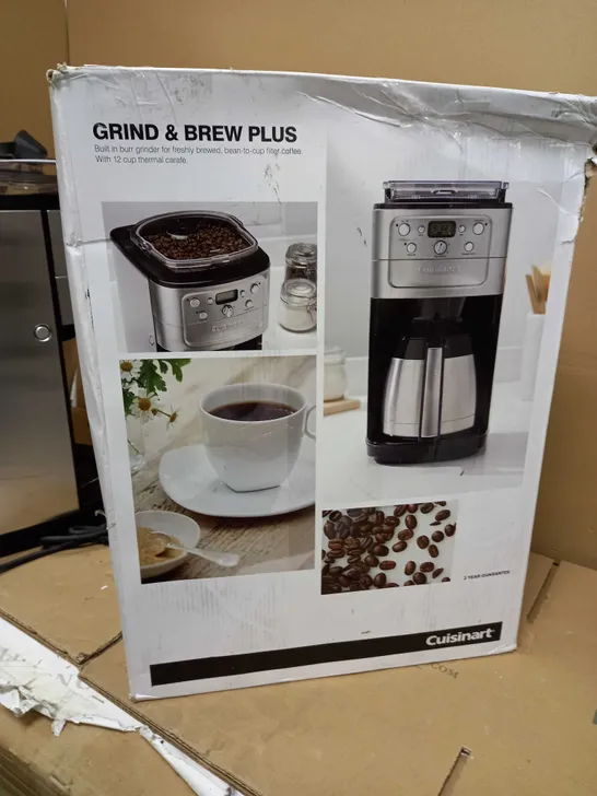 CUISINART GRIND & BREW PLUS AUTOMATIC BEAN-TO-CUP MACHINE 