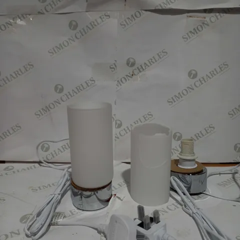 JOHN LEWIS CARA SET OF TWO TOUCH LAMPS