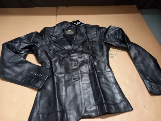 ROXALEATHER AUTHENTIC LEATHER JACKET - S