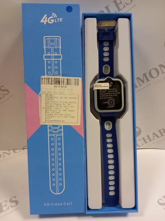 BOXED 4GLITE HD VIDEOCALL SMART WATCH 