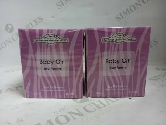 LOT OF 12 DFC BABY GIRL EDP 75ML