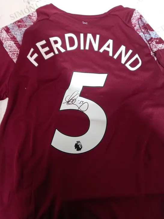 WEST HAM HOME KIT SIGNED 