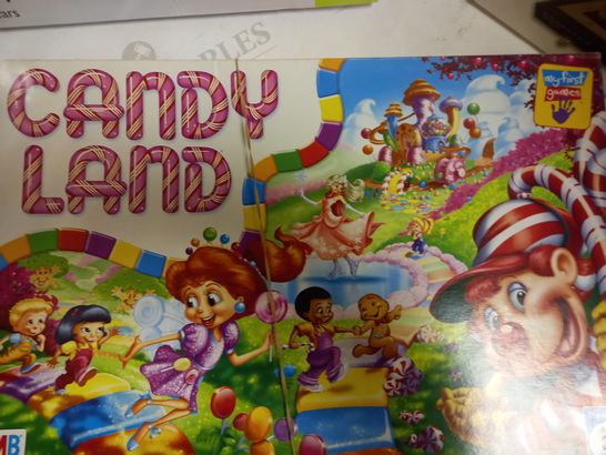 COLLECTION OF 3 CHILDREN'S GAMES: CANDY LAND, BUZZWIRE & CHESS/BACKGAMMON
