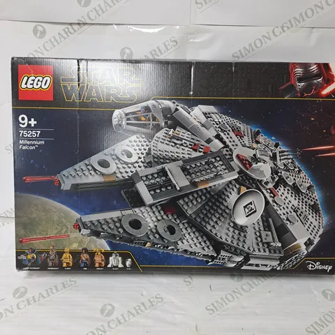 BOXED LEGO STAR WARS MILLENNIUM FALCON 75257