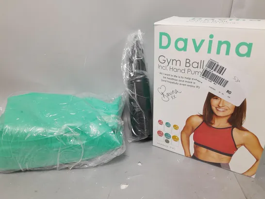 DAVINA FITNESS 65CM SWISS BALL WITH PUMP