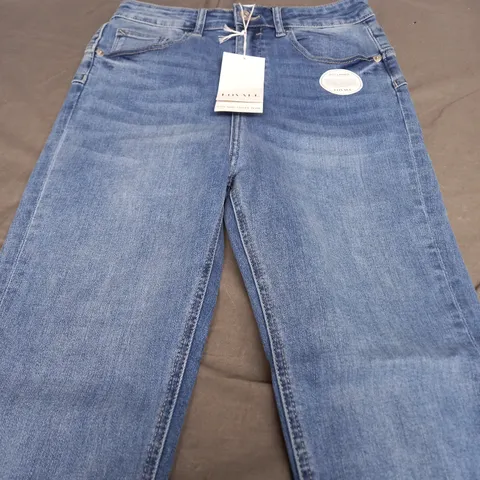 LOVALL MID BLUE LIFT & SHAPE JEANS - XS