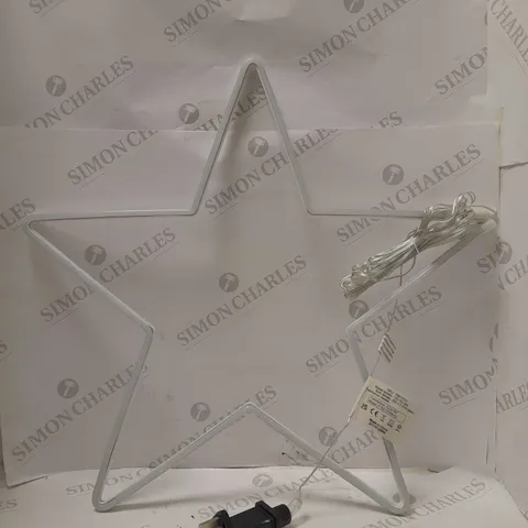 STAR PURE WHITE NEON LED LIGHT