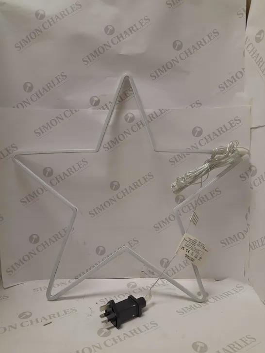 STAR PURE WHITE NEON LED LIGHT