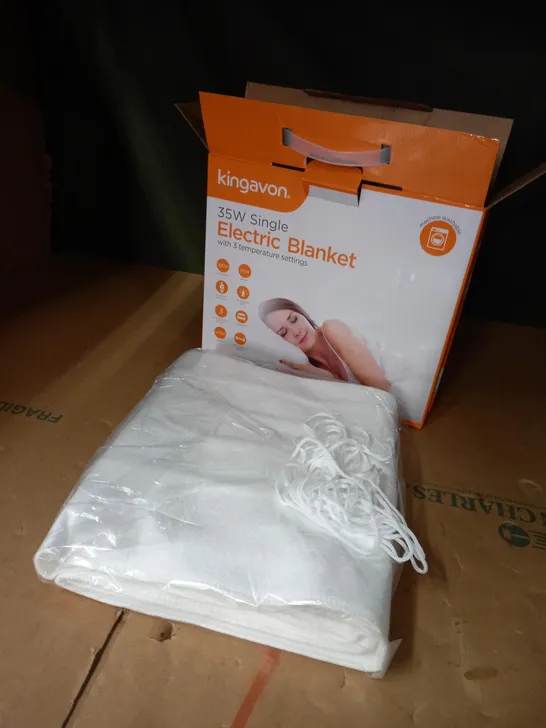 KINGAVON ELECTRIC BLANKET 