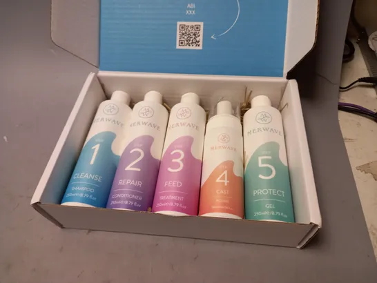 BOXED MERWAVE FIVE STEP SKIN CARE SET