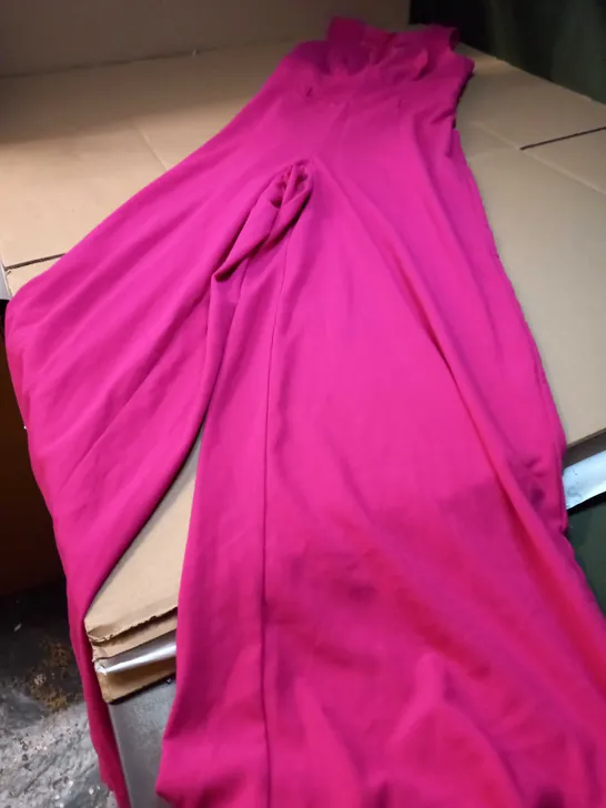 MISS SELFRIDGE HOT PINK JUMPSUIT - SIZE 10