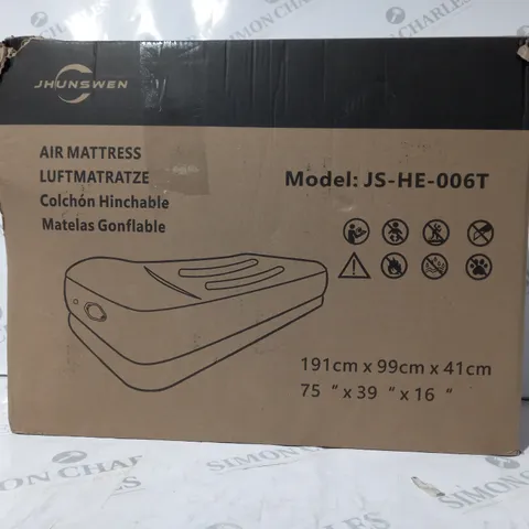 BOXED JHUNSWEN JS-HE-006T AIR MATTRESS