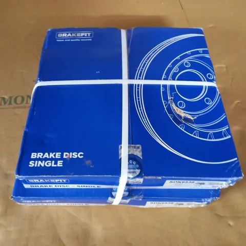 LOT OF 2 BOXED BRAKEFIT SINGLE BRAKE DISCS FOR MAZDA - SDK6538