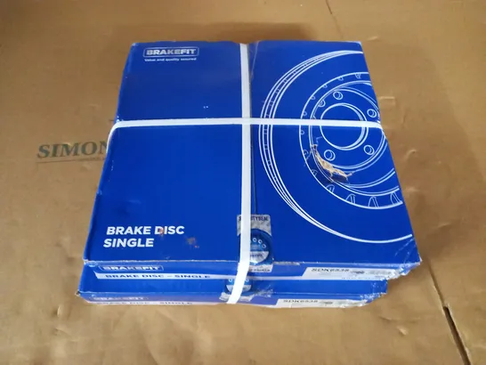 LOT OF 2 BOXED BRAKEFIT SINGLE BRAKE DISCS FOR MAZDA - SDK6538