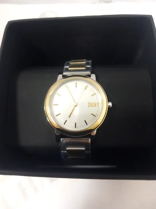 BOXED DKNY SOHO D LADIES TRADITIONAL WRIST WATCH