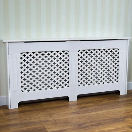 BOXED OXFORD RADIATOR COVER - WHITE (1 BOX)