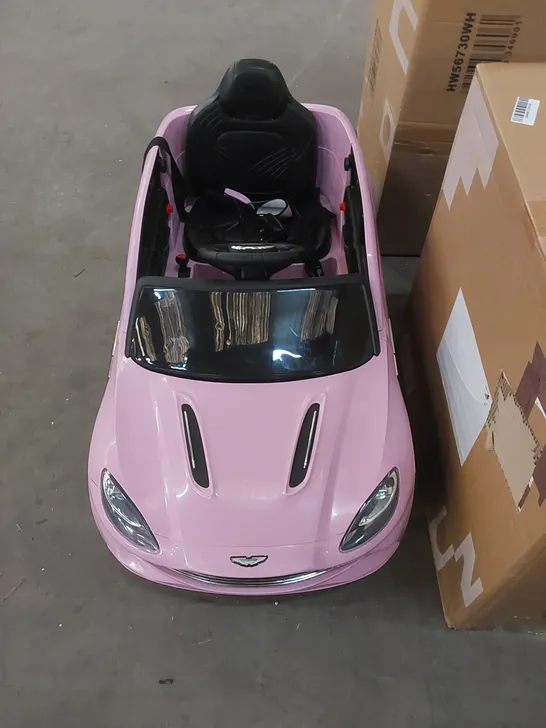 COSTWAY ASTON MARTIN DBX 12V KIDS RIDE ON CAR - PINK