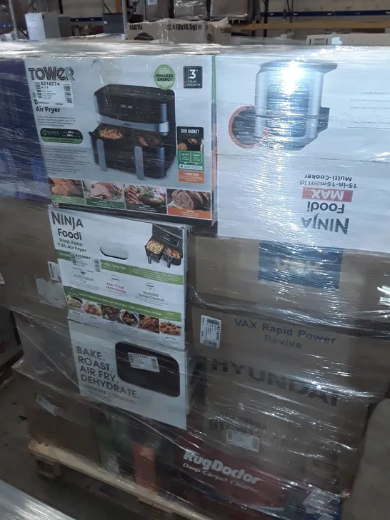 PALLET OF APPROXIMATELY 35 ASSORTED UNTESTED RAW RETURN HOMEWARE AND ELECTRICAL PRODUCTS TO INCLUDE;