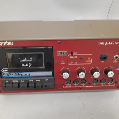 UNBOXED COOMBER 3902 A.A.C RECORDER