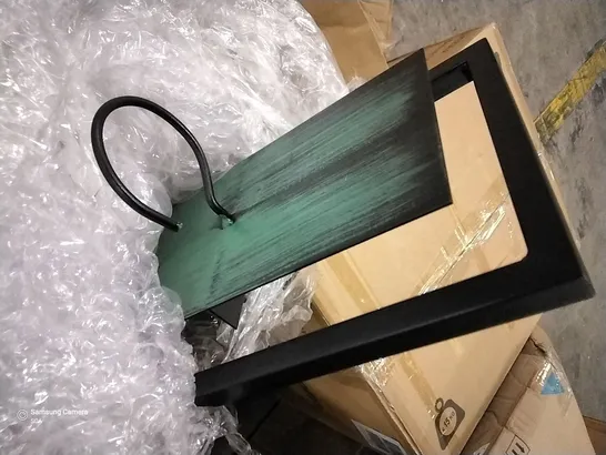 BOXED ABSTRACT 61CM METAL WALL SCONCE 