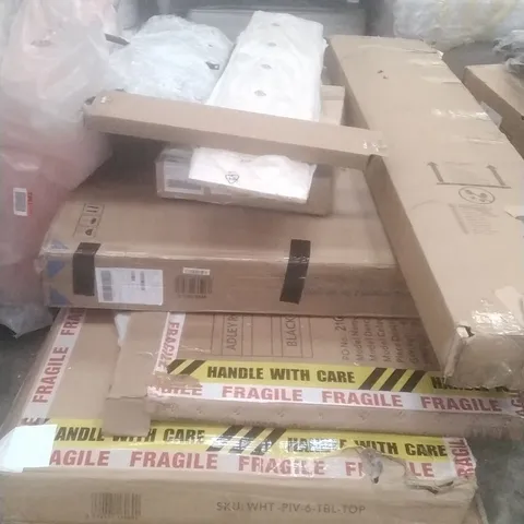 PALLET OF ASSORTED FLATPACK FURNITURE 