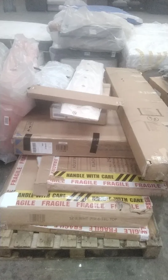 PALLET OF ASSORTED FLATPACK FURNITURE 