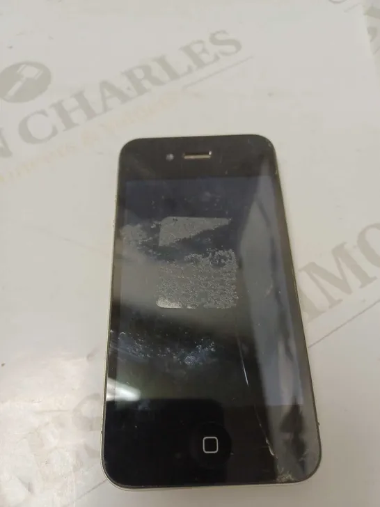 APPLE IPHONE 4S BLACK MODEL A1387