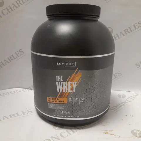 MY PRO THE WHEY COOKIES AND CREAM PROTEIN POWDER 1.91KG