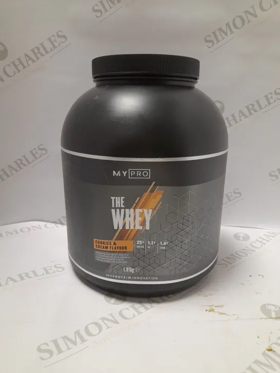 MY PRO THE WHEY COOKIES AND CREAM PROTEIN POWDER 1.91KG