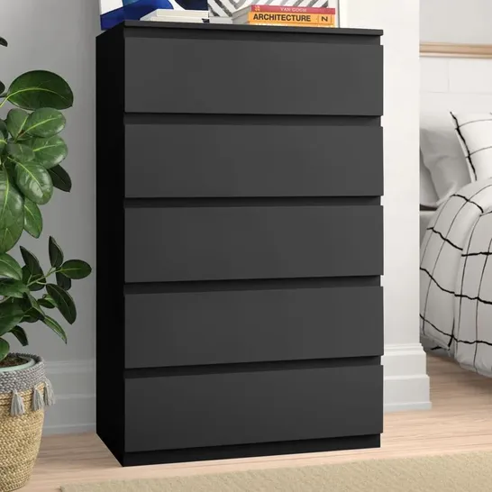 BOXED DENVER 5-DRAWER CHEST - 2 BOXES