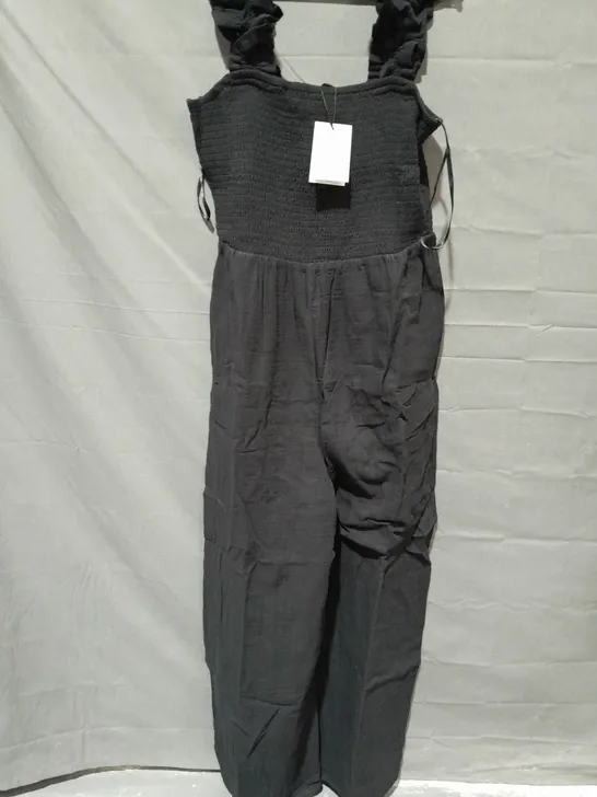 NOBODYS CHILD MAYA JUMPSUIT IN BLACK - UK 14