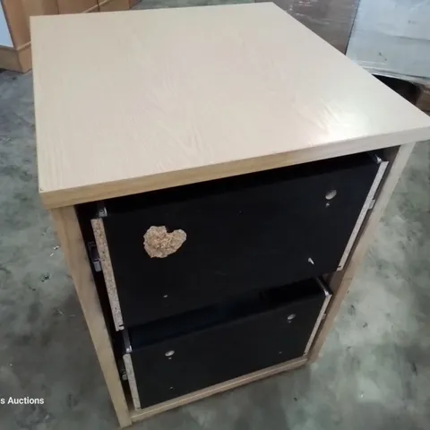 DESIGNER TWO DRAWER FILING CABINET