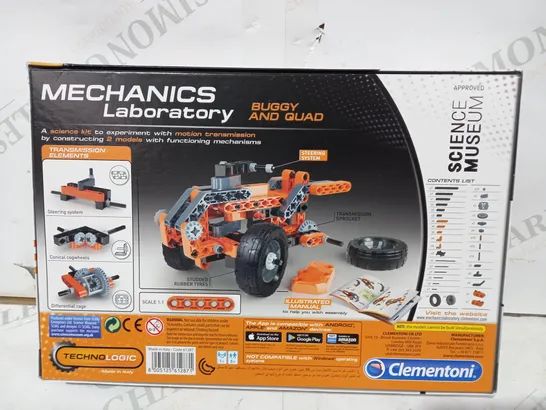 CLEMENTONI MECHANICS LABORATORY BUGGY AND QUAD