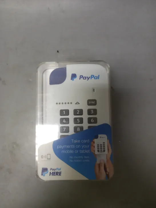 PAYPAL HERE CARD PAYMENT MACHINE FOR MOBILE AND TABLET WHITE