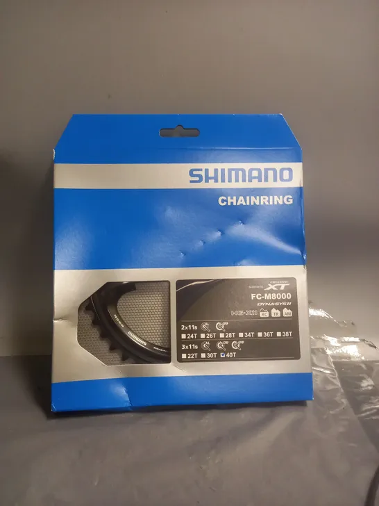 SHIMANO CHAINRING FC-M8000 DYNA-SYS11 40T 